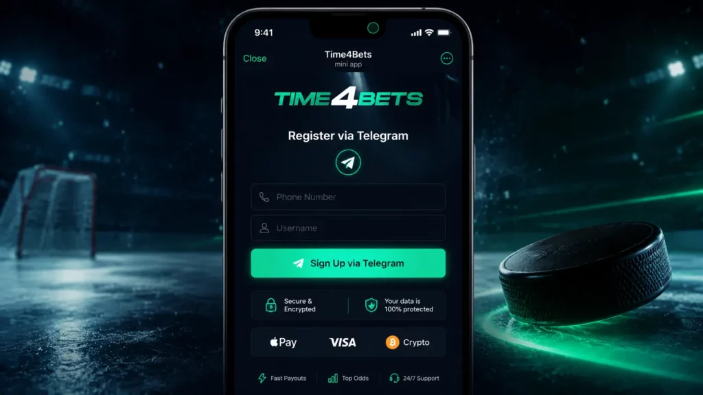 time4bet registration telegram